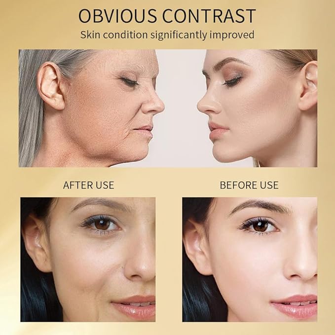 24K Gold Anti-Aging Serum – Pure Gold Glow & Wrinkle Control ✨