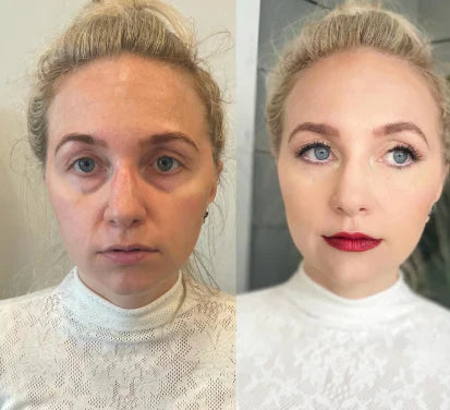 Kashe's Flawless Face Bundle - Includes Foundation, Compact powder & Beauty Blender