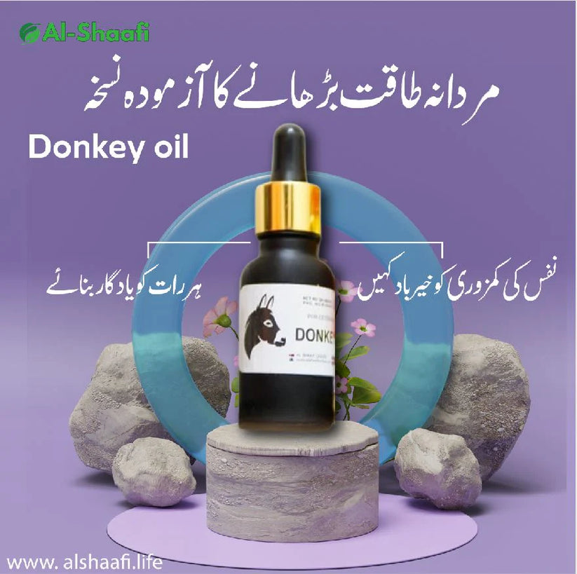 Donkey Oil (Recommended by Hakeem Sarfraz) – 100% Herbal Strength Oil
