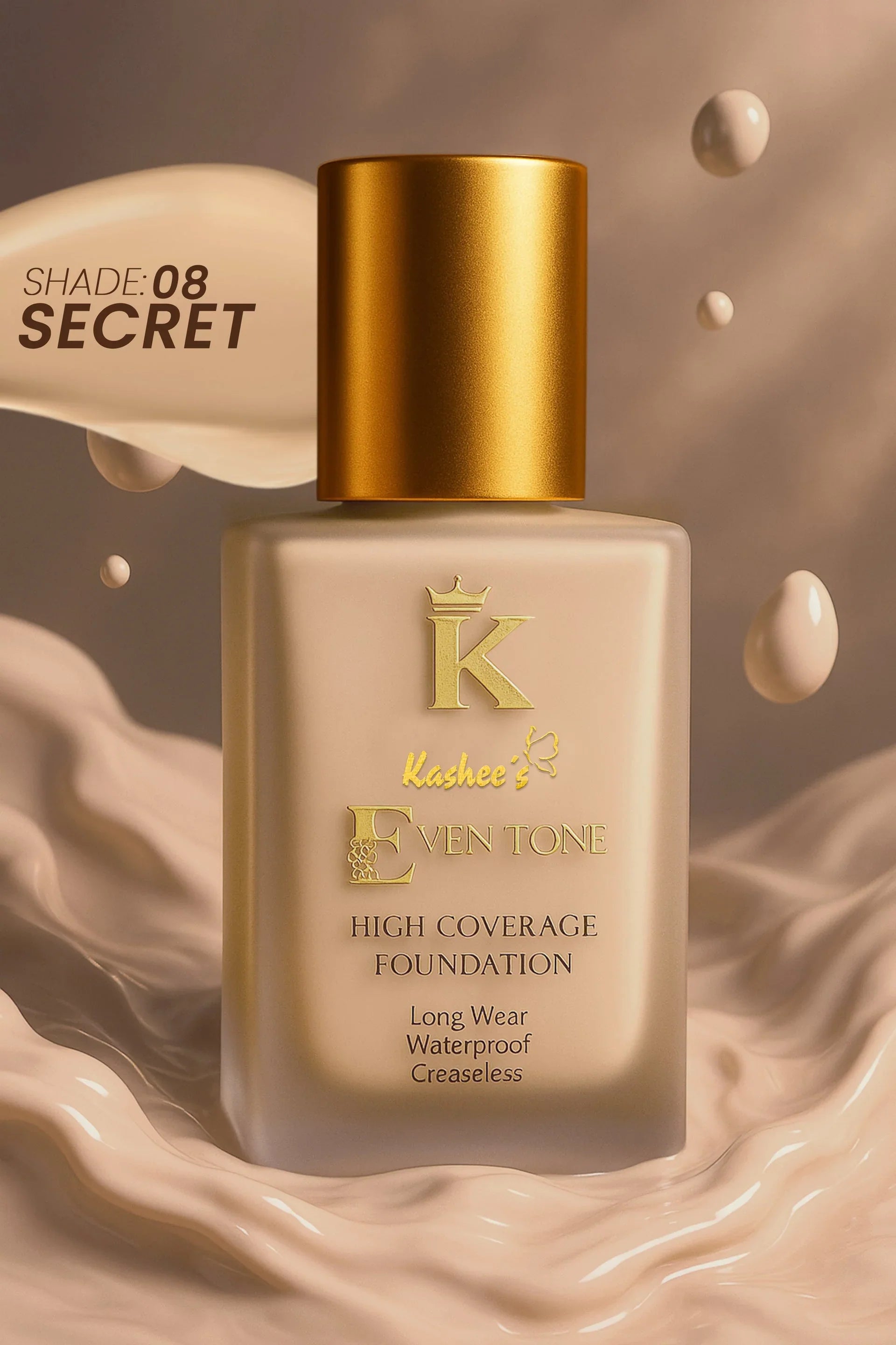 ✨ Kashee’s Eventone High Coverage Liquid Foundation ✨