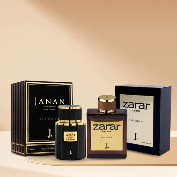 Pefume/Fragrance-JANAN GOLD + ZARAR GOLD , Buy 1 Get 1 Free 75% OFF