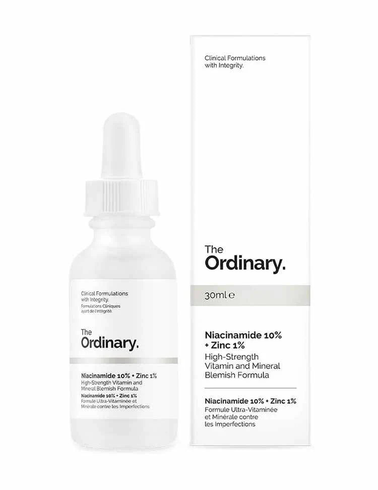 The Ordinary Niacinamide 10% + Zinc 1% – Blemish & Oil Control Serum (30ml) 🌿
