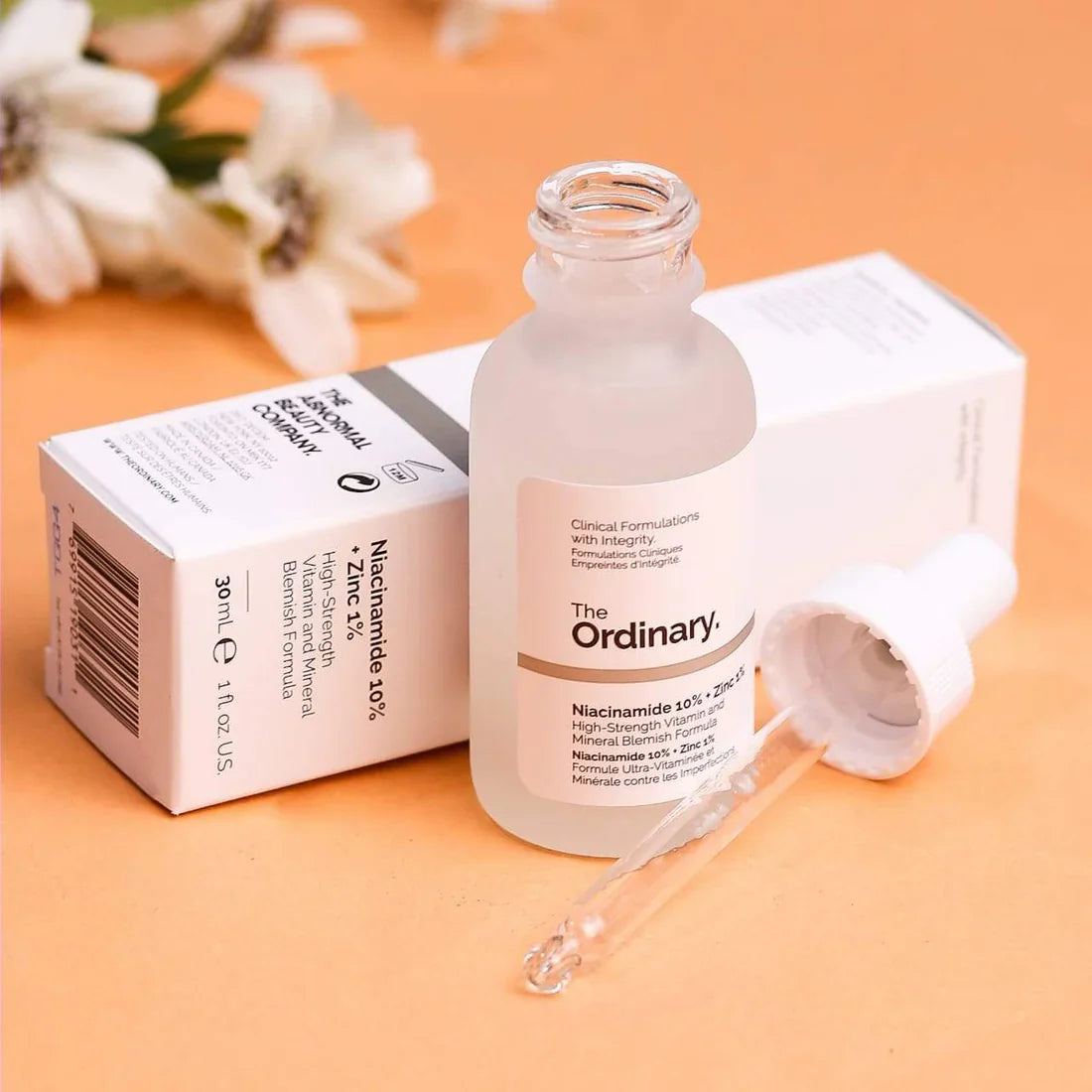 The Ordinary Niacinamide 10% + Zinc 1% – Blemish & Oil Control Serum (30ml) 🌿