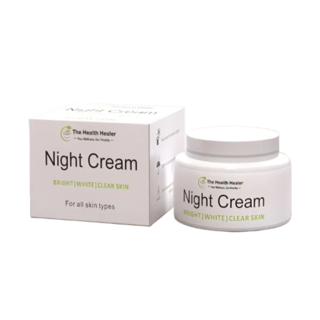 The Ordinary Niacinamide serum + The health healer night cream