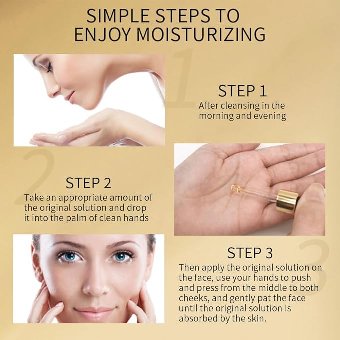 24K Gold Anti-Aging Serum – Pure Gold Glow & Wrinkle Control ✨